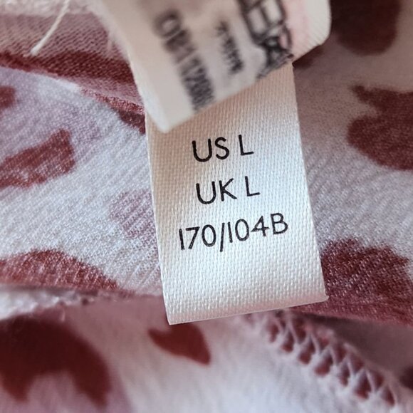 Intimately Free People Womens Large Bodysuit Bare It All Animal Print Lace Top - Picture 11 of 12